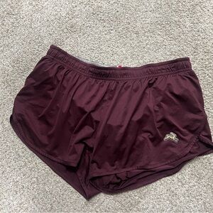 Tracksmith Burgundy Athletic Shorts
